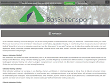 Tablet Screenshot of basbuitensportwebshop.nl